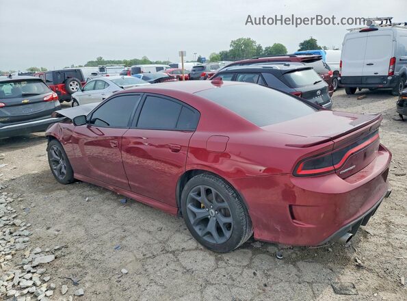 2C3CDXHG6JH206937 2018 DODGE CHARGER Red Հետևի ձախ