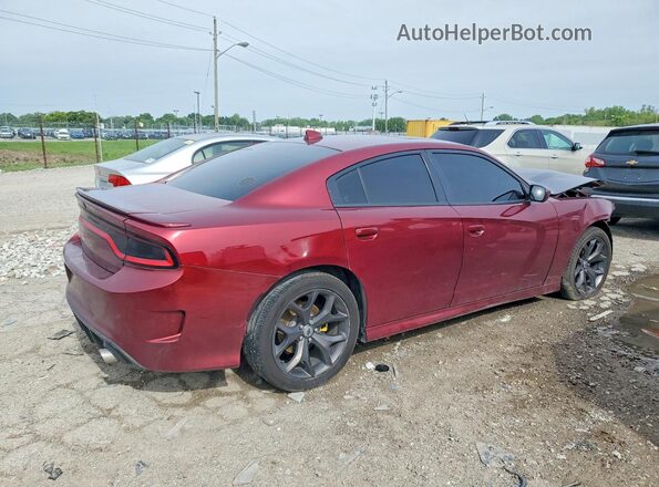 2C3CDXHG6JH206937 2018 DODGE CHARGER Red Հետևի աջ