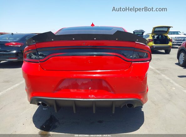 2C3CDXHG6KH678198 2019 DODGE CHARGER Red 