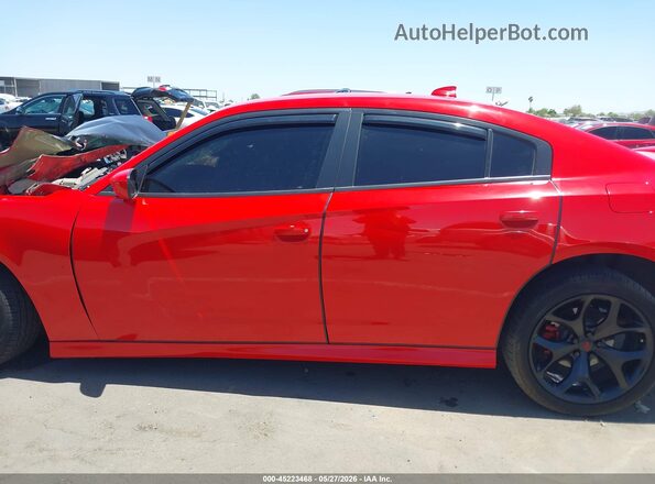 2C3CDXHG6KH678198 2019 DODGE CHARGER Red 