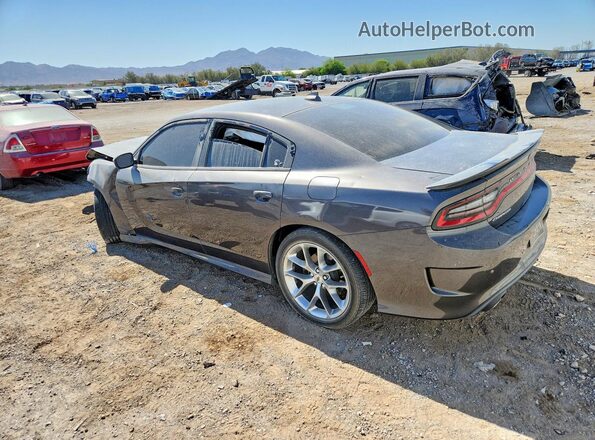 2C3CDXHG7LH187978 2020 DODGE CHARGER Gray Задня ліва чверть