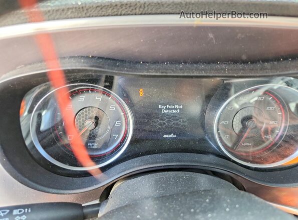 2C3CDXHG7LH187978 2020 DODGE CHARGER Gray Вид щитка приладів