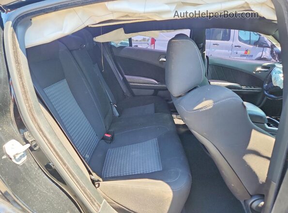 2C3CDXHG7PH518709 2023 DODGE CHARGER Черный Вид задних сидений