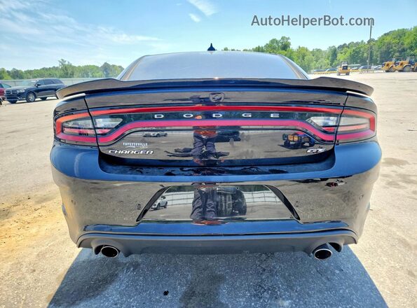 2C3CDXHG7PH518709 2023 DODGE CHARGER Черный Вид сзади