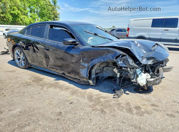 2C3CDXHG7PH518709 2023 DODGE CHARGER Черный Передняя правая четверть