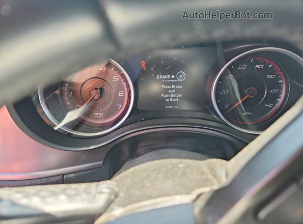 2C3CDXHG7PH518709 2023 DODGE CHARGER Черный Вид щитка приборов