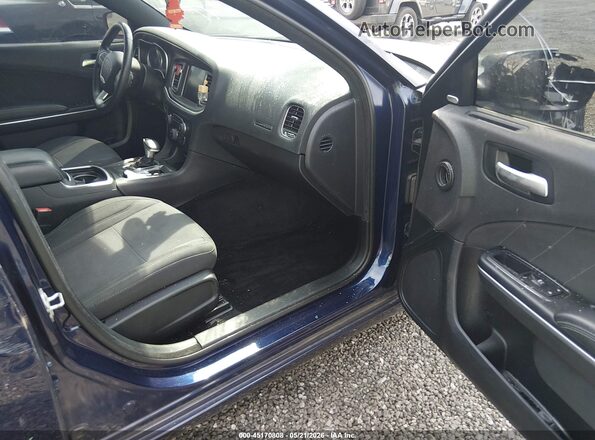 2C3CDXHG8GH346660 2016 DODGE CHARGER Blue Սալոնի դիմացի տեսք