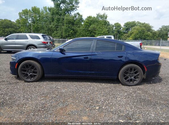 2C3CDXHG8GH346660 2016 DODGE CHARGER Blue Սալոնի 360 աստիճան տեսք