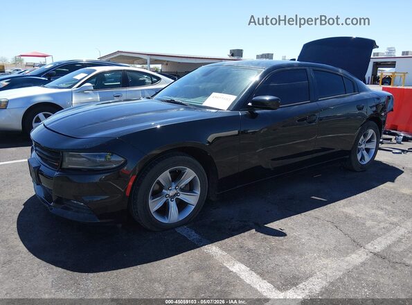 2C3CDXHG8GH350319 2016 DODGE CHARGER Black 