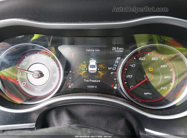 2C3CDXHG8GH357254 2016 DODGE CHARGER Gray Vista de los asientos traseros
