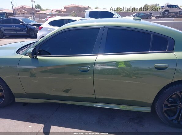 2C3CDXHG8MH616692 2021 DODGE CHARGER Green Vista interior de 360 grados