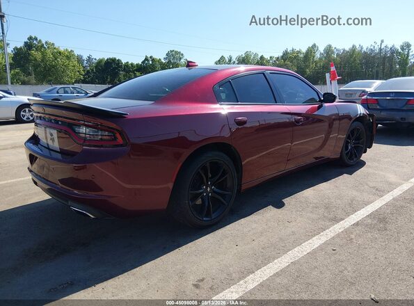 2C3CDXHG9HH514761 2017 DODGE CHARGER Burgundy Rear right