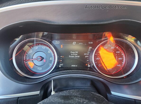 2C3CDXHG9KH749149 2019 DODGE CHARGER Бордовый 