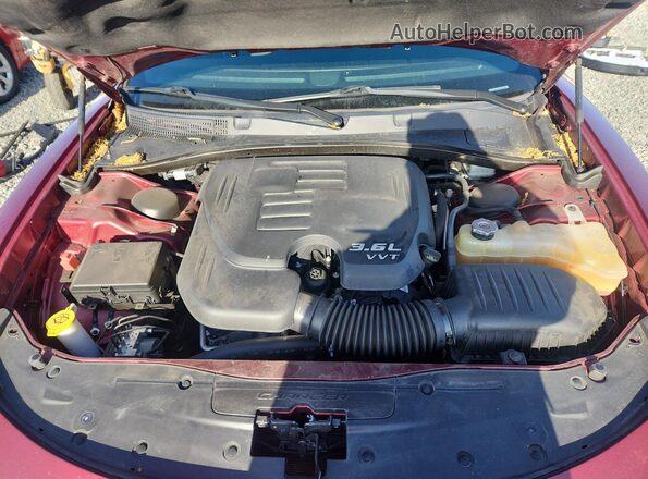 2C3CDXHG9KH749149 2019 DODGE CHARGER Бордовый 