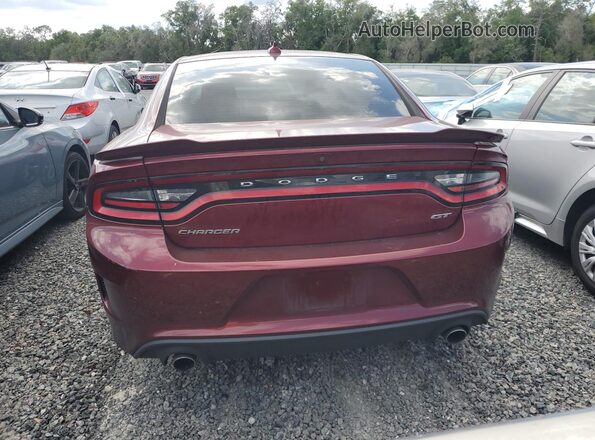 2C3CDXHG9KH749149 2019 DODGE CHARGER Бордовый 