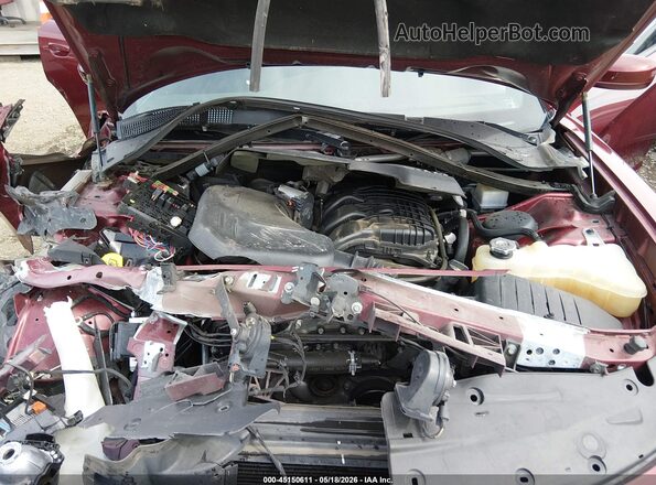 2C3CDXHG9NH197995 2022 DODGE CHARGER Бордовый Вид сзади