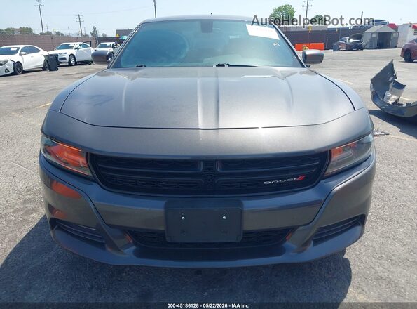 2C3CDXHGXGH237326 2016 DODGE CHARGER Gray Սարքավորումների վահանակի տեսք