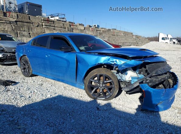 2C3CDXHGXPH683248 2023 DODGE CHARGER Blue წინა მარჯვენა