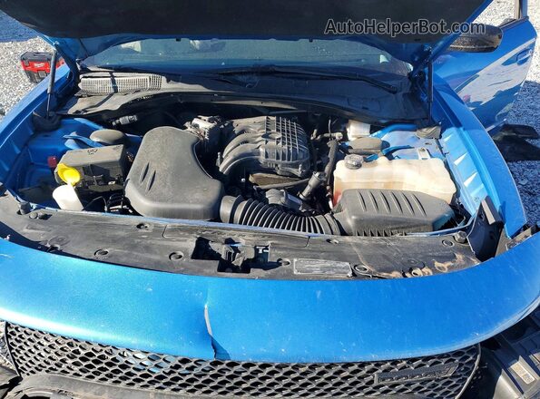 2C3CDXHGXPH683248 2023 DODGE CHARGER Blue უკანა სალონის ხედი
