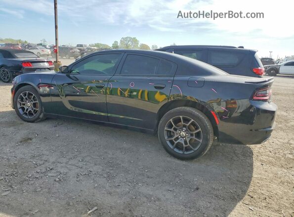2C3CDXJG0JH181334 2018 DODGE CHARGER Black Trasero izquierdo