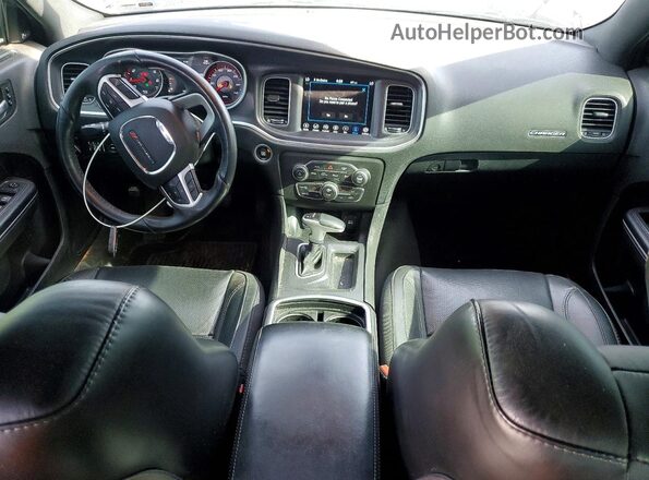 2C3CDXJG0JH181334 2018 DODGE CHARGER Black Vista del salpicadero