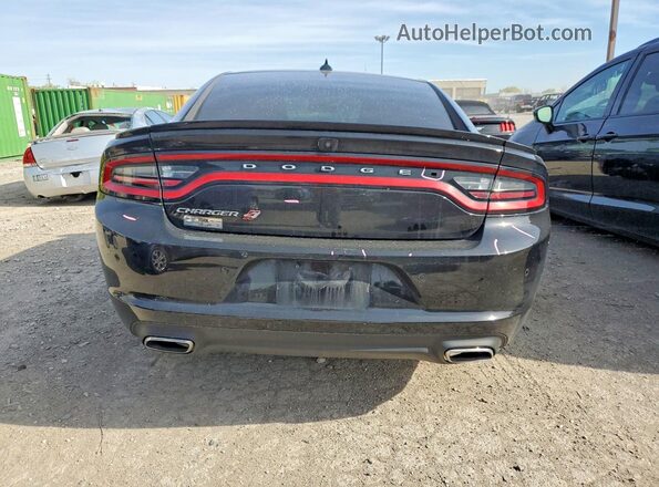 2C3CDXJG0JH181334 2018 DODGE CHARGER Black Vista trasera