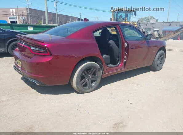 2C3CDXJG0JH189692 2018 DODGE CHARGER Red Tył prawy