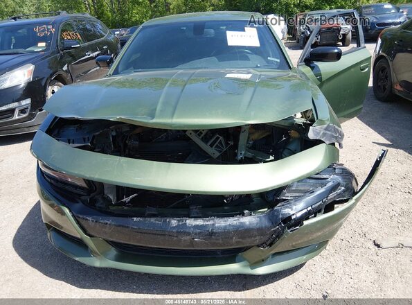 2C3CDXJG0JH213523 2018 DODGE CHARGER Green 