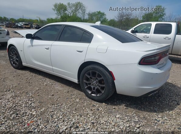 2C3CDXJG0JH293180 2018 DODGE CHARGER Белый Задняя левая четверть