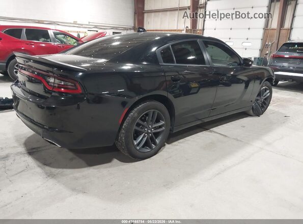 2C3CDXJG1KH611941 2019 DODGE CHARGER Black Tył prawy
