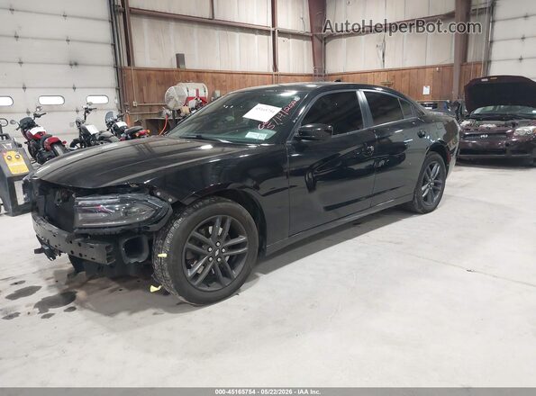 2C3CDXJG1KH611941 2019 DODGE CHARGER Black Przód lewy