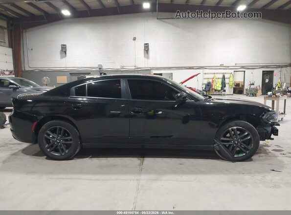 2C3CDXJG1KH611941 2019 DODGE CHARGER Black Widok wnętrza z tyłu