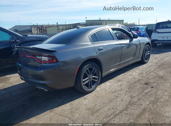 2C3CDXJG1KH671279 2019 DODGE CHARGER Gray Հետևի աջ