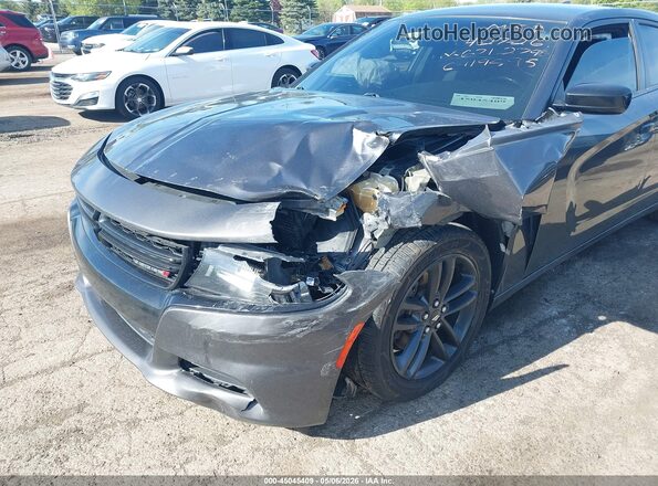 2C3CDXJG1KH671279 2019 DODGE CHARGER Gray Դիմացի տեսք