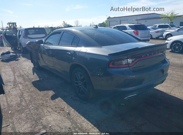 2C3CDXJG1KH671279 2019 DODGE CHARGER Gray Հետևի ձախ
