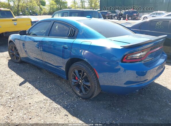 2C3CDXJG1NH154116 2022 DODGE CHARGER Blue Задня ліва чверть