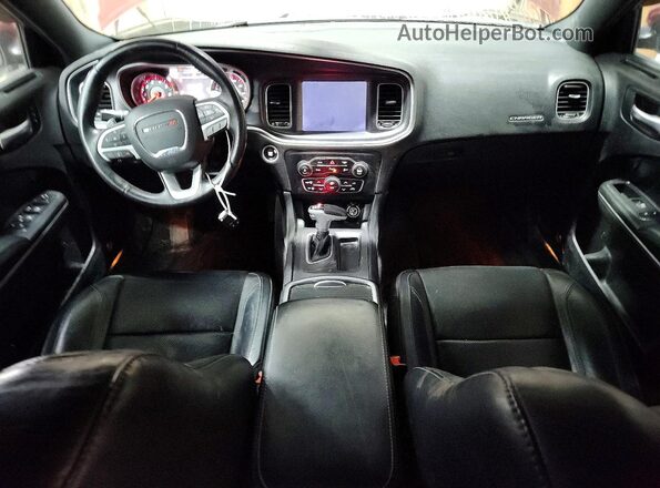 2C3CDXJG2HH538362 2017 DODGE CHARGER Burgundy წინა პანელის ხედი