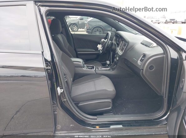 2C3CDXJG3NH245064 2022 DODGE CHARGER Black Front interior view