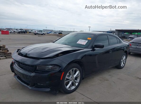 2C3CDXJG3NH245064 2022 DODGE CHARGER Black Front left