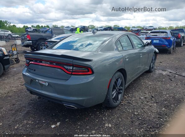 2C3CDXJG4KH523840 2019 DODGE CHARGER Gray Задня права чверть