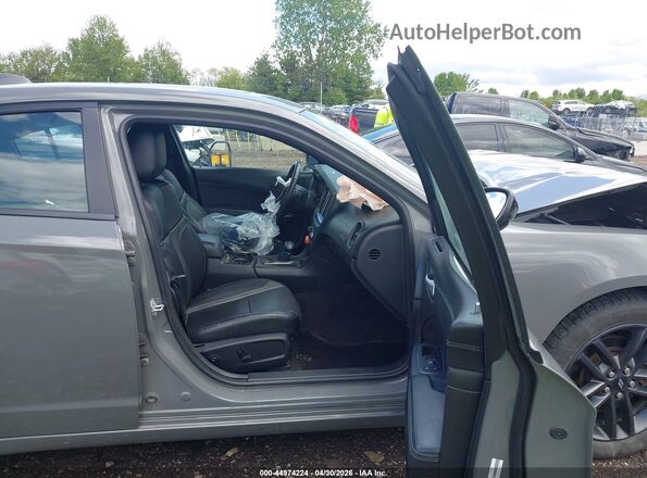 2C3CDXJG4KH523840 2019 DODGE CHARGER Gray Вид салону спереду