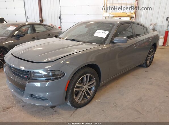 2C3CDXJG6KH589547 2019 DODGE CHARGER Gray 