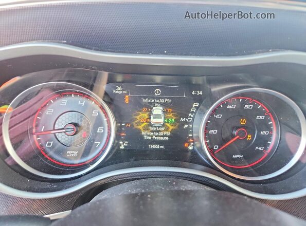 2C3CDXJG7GH357630 2016 DODGE CHARGER Orange 
