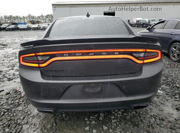 2C3CDXJGXHH557662 2017 DODGE CHARGER Brown უკანა ხედი