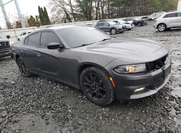 2C3CDXJGXHH557662 2017 DODGE CHARGER Brown წინა მარჯვენა