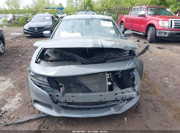 2C3CDXJGXJH231334 2018 DODGE CHARGER Серый Вид щитка приборов