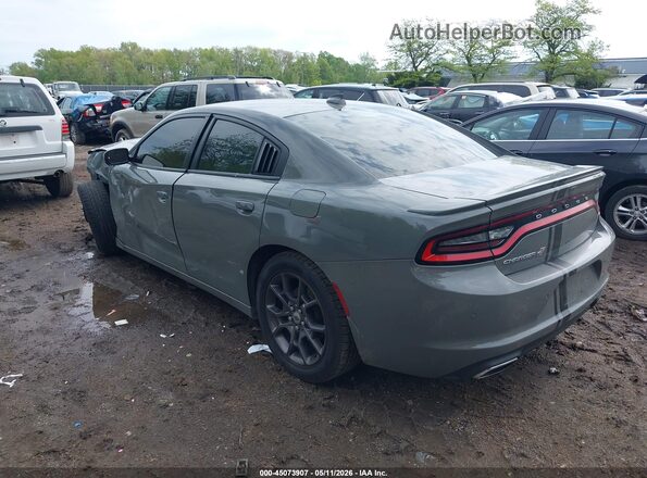 2C3CDXJGXJH231334 2018 DODGE CHARGER Серый Задняя левая четверть
