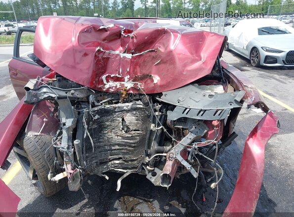 2C3CDXJGXKH665609 2019 DODGE CHARGER Burgundy Widok z przodu