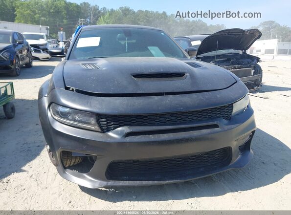 2C3CDXKT0HH649696 2017 DODGE CHARGER Black Front view