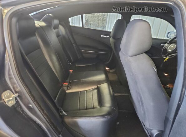 2C3CDXKT5LH209160 2020 DODGE CHARGER Gray Вид задніх сидінь